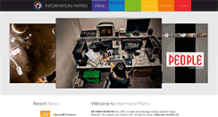 Desktop Screenshot of informationmatrix.com